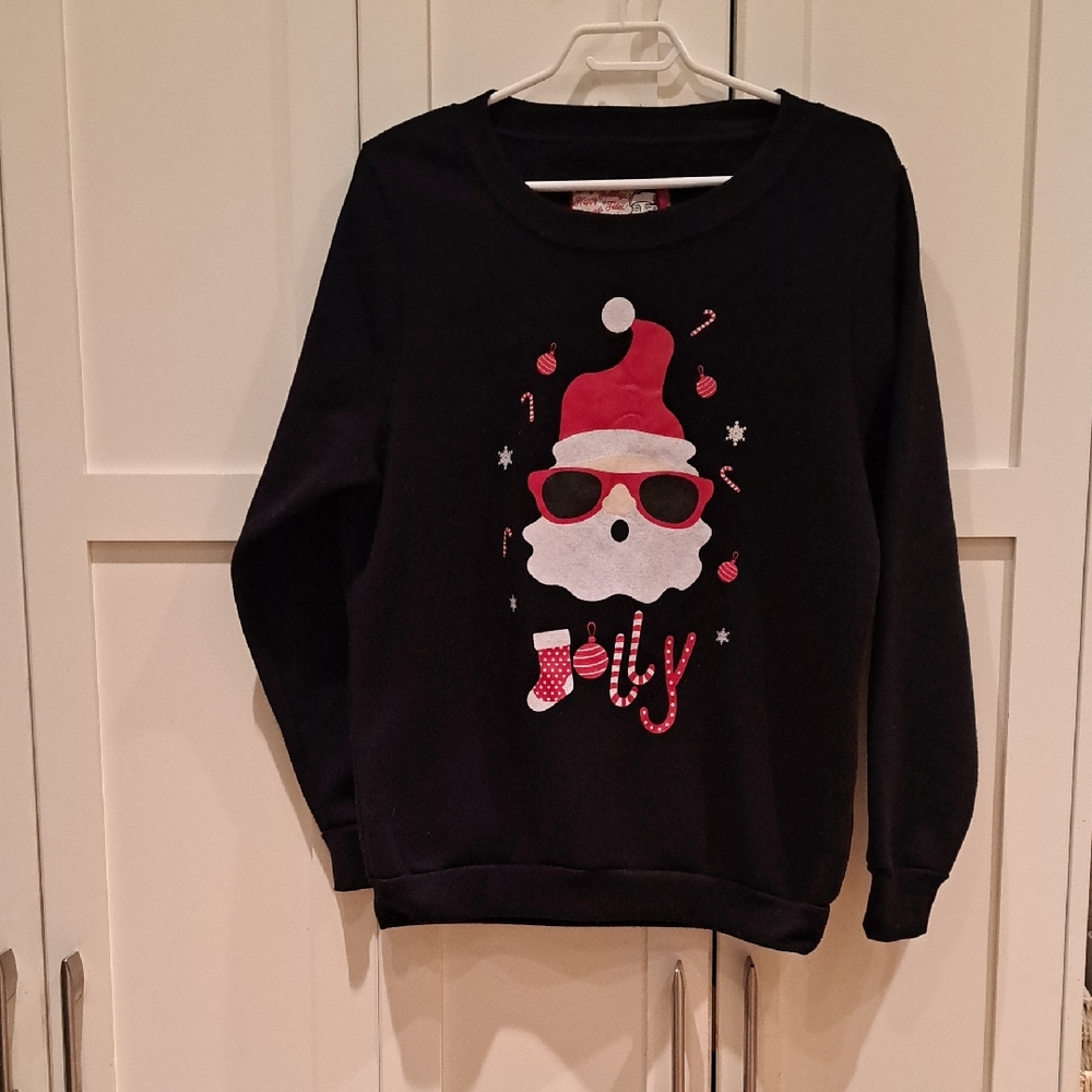 Black And Red Christmas Sweater